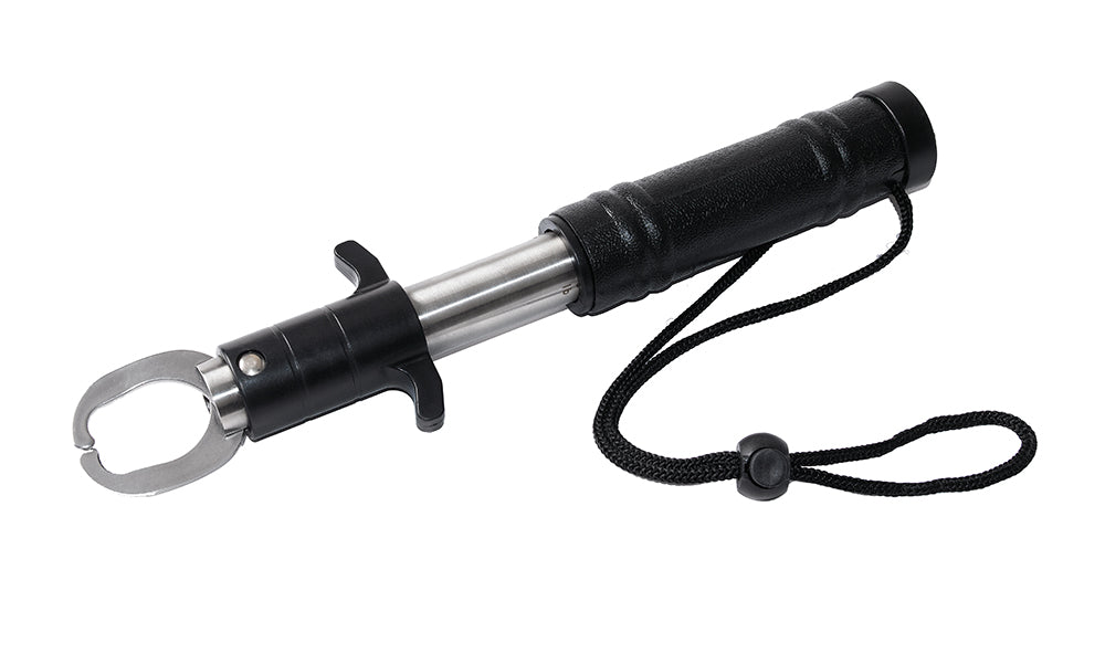 Black FISH GRIPPER WITH SCALE