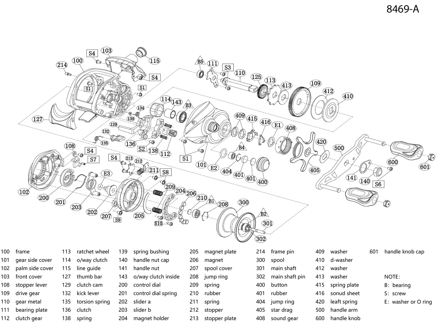 Arrow Flipping Reel - 7.0:1 RH