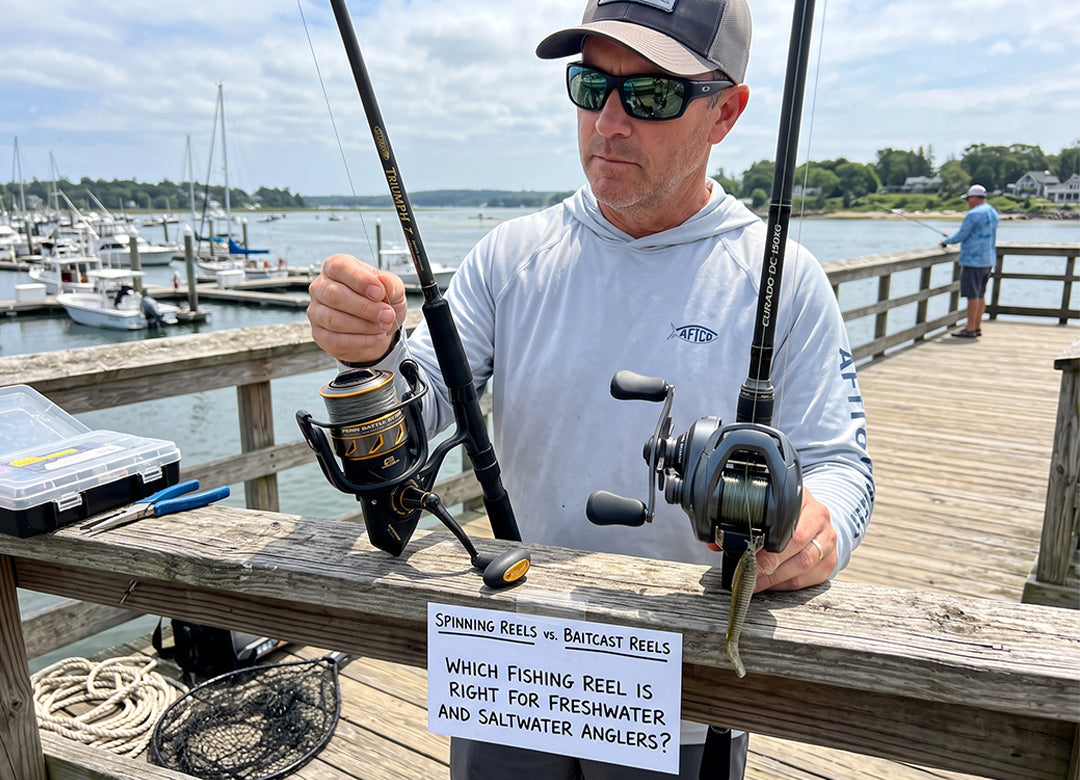 Spinning Reels vs. Baitcasting Reels: Which Fishing Reel Is Right for Freshwater and Saltwater Anglers?