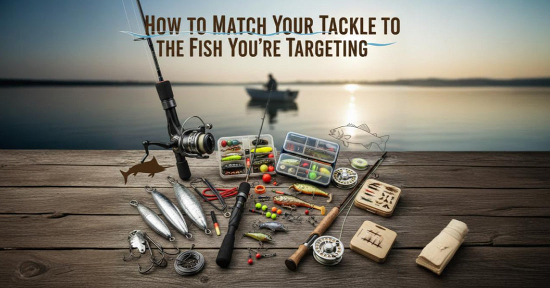 How to Match Your Tackle to the Fish You’re Targeting?