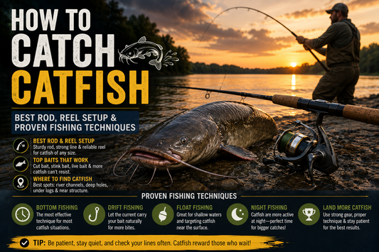How to Catch Catfish: Best Rod, Reel Setup & Proven Fishing Techniques