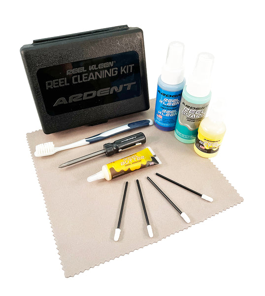 ardent saltwater reels Reel Care Maintenance Pack/Long-Lasting Protection and Clean/Includes Multi-Tool, Reel Butter Grease, Reel Kleen Cleaner, and Reel Butter Oil : Sports & Outdoors Ardent Reel Butter Oil and Grease are high Ardent Reel Saltwater Kit