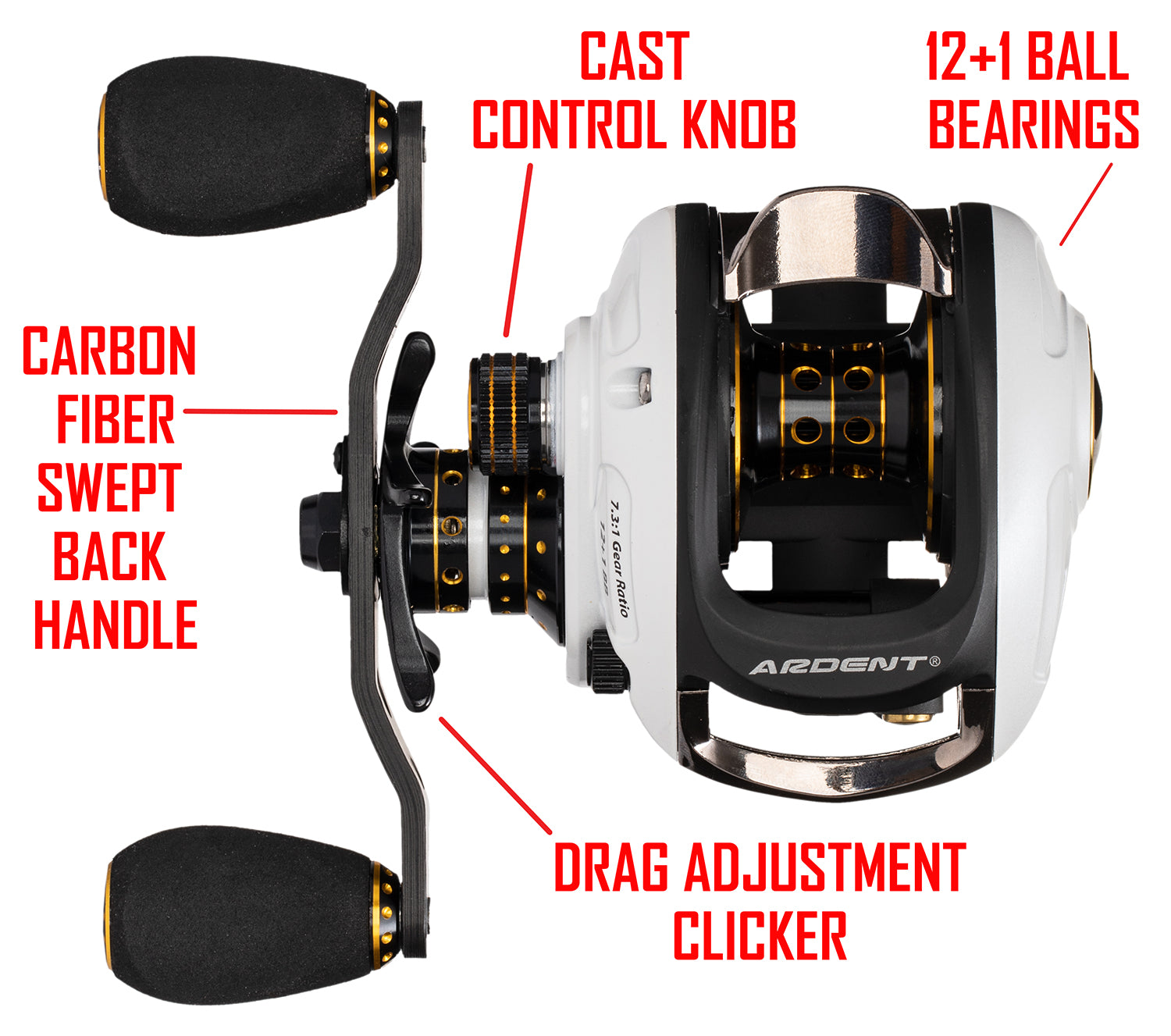 adjusting baitcaster reel Apex Grand – Ardent Tackle