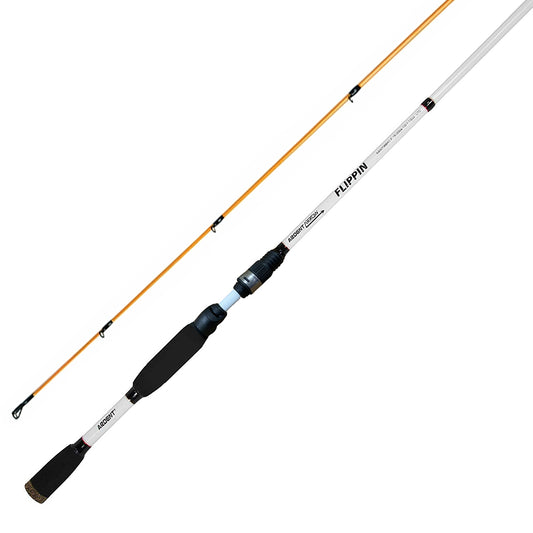 A Black and white ARROW FLIPPING ROD