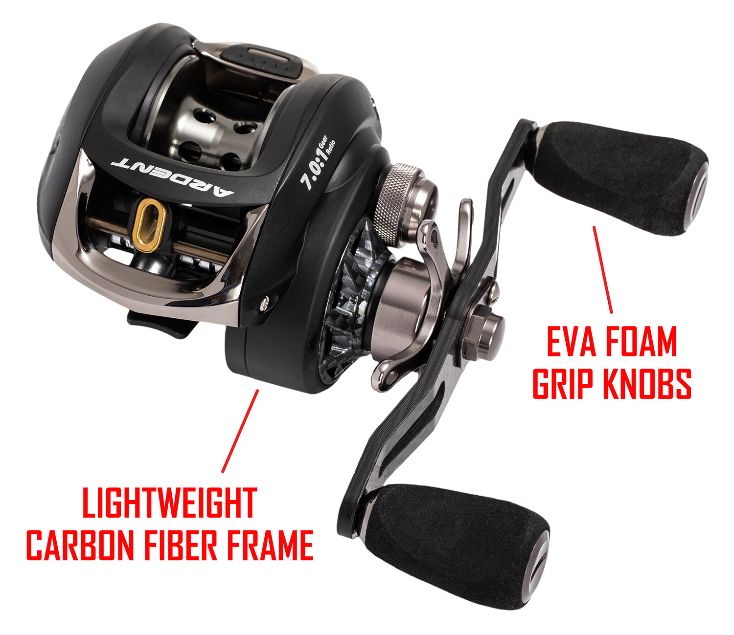 C-Force Baitcasting Reel - Left Hand