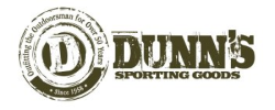 Green DUNNs sporting goods logo