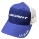 a blue and white cap with white letters on it. Cap text on it: Ardent