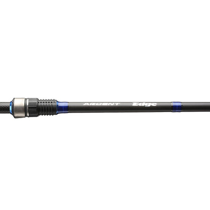 a Black and blue EDGE SPINNING RODS