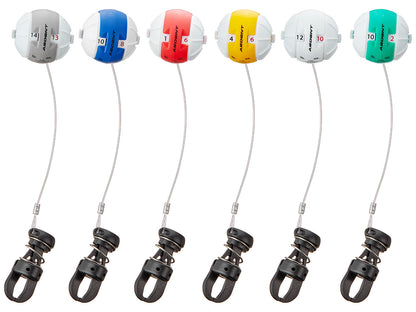 6 SMARTER CULLs (Red, grey, yellow, green, white and blue color) with their non-piercing Smart Clips