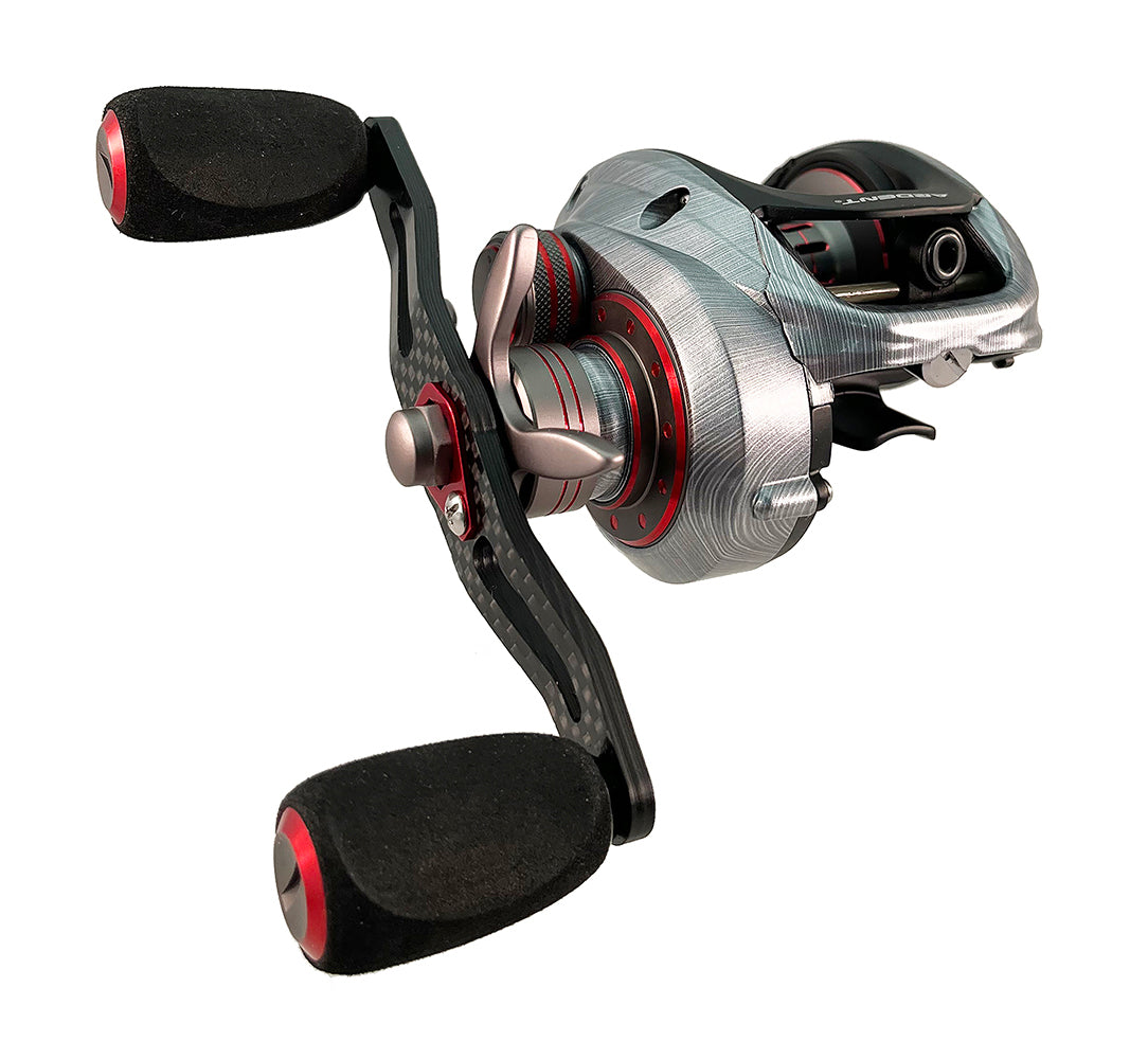 Black, silver and red SUMMIT FALCON Fishing Reel