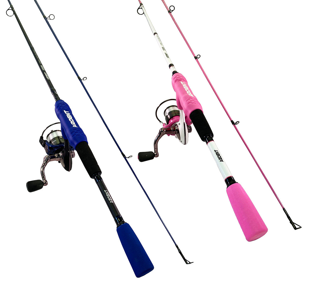 Blue and Pink COMFORT GRIP ROD-COMBO - VARIO