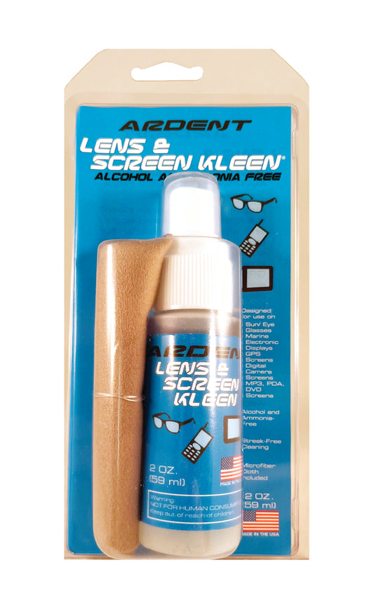ARDENT SCREEN KLEEN pack. Lens and screen Kleen
