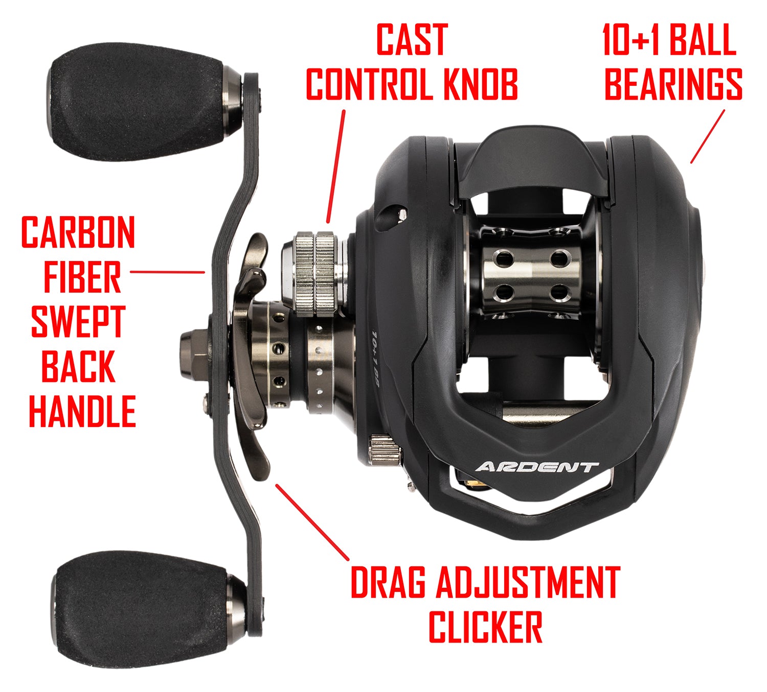 ardent apex magnum baitcast reel Ardent Apex Lightning Baitcast Reel
