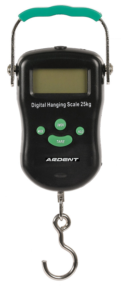 black with green Ardent Digital Hanging Scale (DIGITAL SCALE)