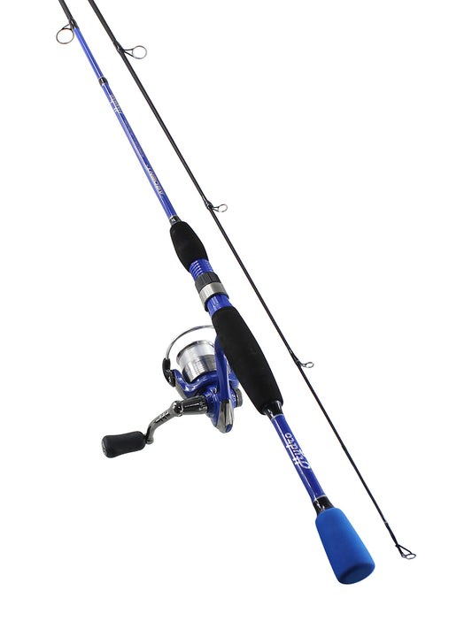ROD-COMBO: Blue and black HYDRO SPINNING COMBO