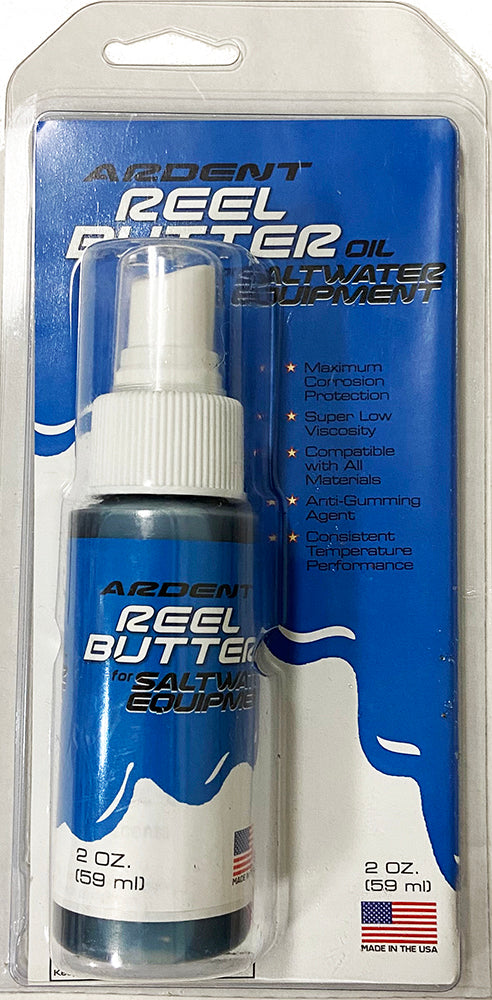 Ardent Reel Butter Oil, Saltwater. 2 oz
