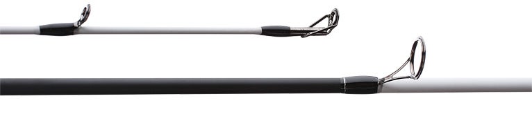 Black and white TOURNAMENT PRO SPINNING RODS